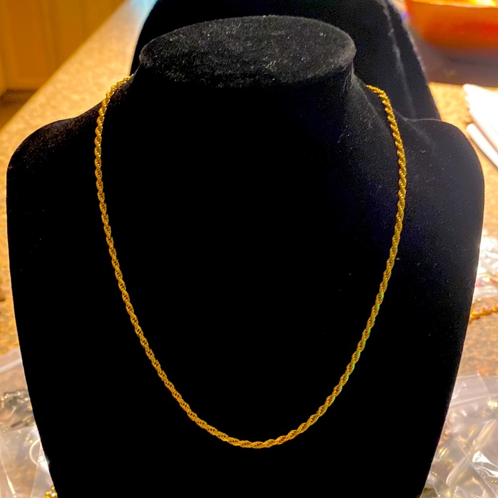 Milor Italy rope necklace